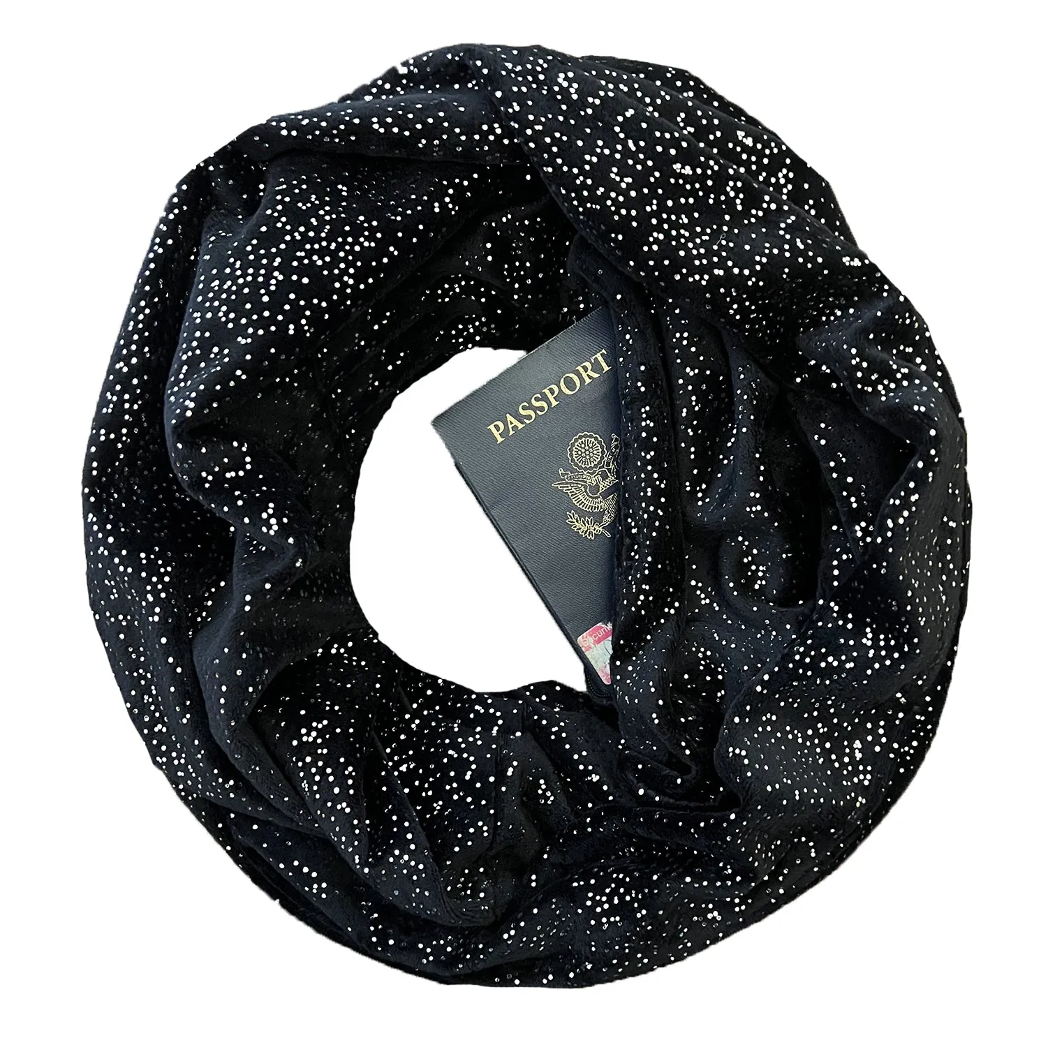 Aspen Nights Minky Secret Pocket Scarf