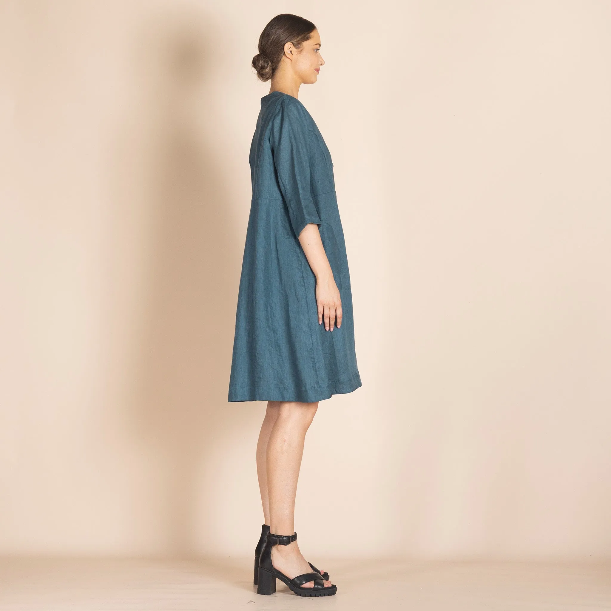 linen marchant coat