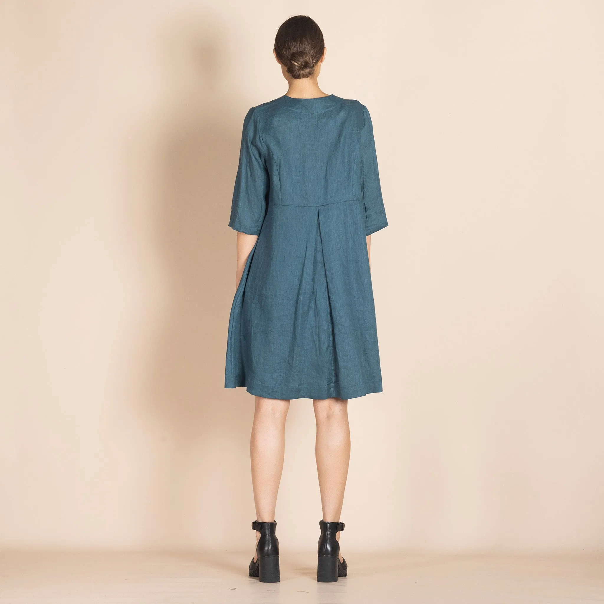 linen marchant coat