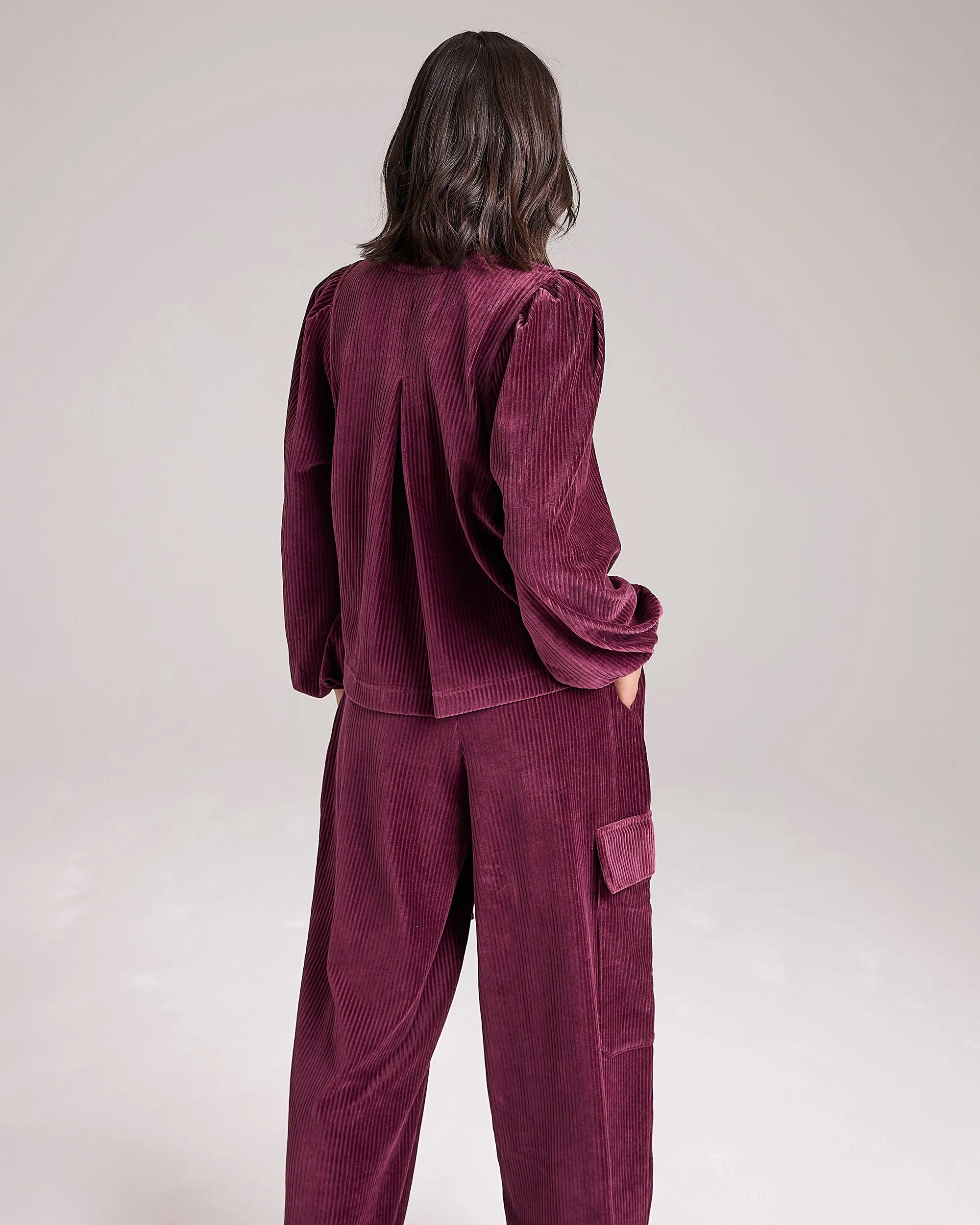 Marley Cord Sweatshirt by Cape Cove