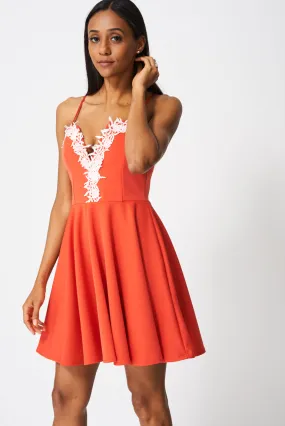 Pretty Dress With Lace Ex-Branded