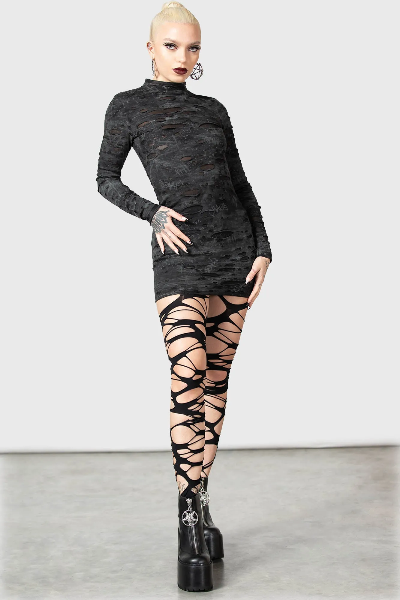 Shows Over Bodycon Dress