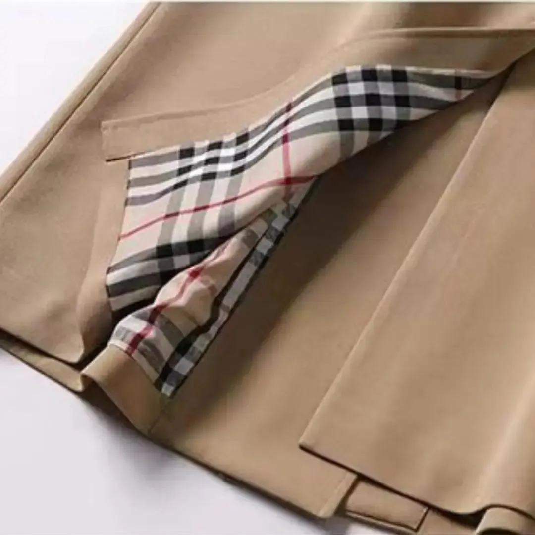 Sophisticated Water-Resistant Trench Coat for All Seasons