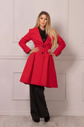 SWING MIDI COAT